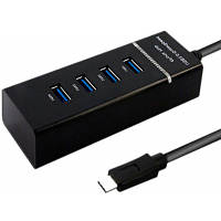 Концентратор Maiwo USB Type-C to 4х USB3.0 cable 29 cm (KH303) pl