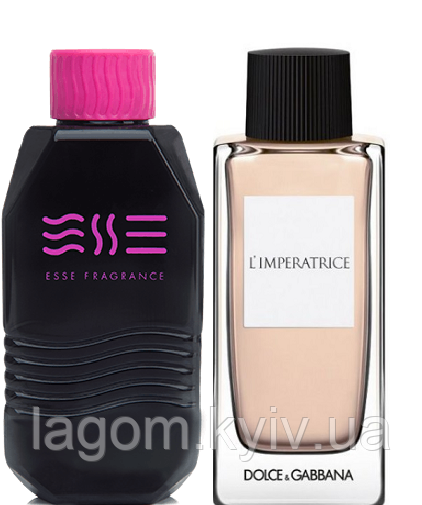 Жіночі парфуми аналог L`imperatrice D&G 88 woman "ESSE fragrance" 100 мл наливні парфуми