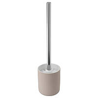 Керамический напольный ёршик для туалета IKEA EKOLN бежевая туалетная щётка ИКЕА ЕКОЛЬН
