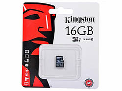 MicroSDHC (UHS-1) Kingston 16Gb class 10