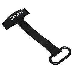 Дверний фіксатор для петель і еспандерів із карабіном дверний якір Ezous Door Strap G-04 Black