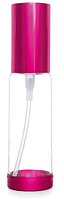 Стеклянный атомайзер для парфюма Gio 30 мл флакон-распылитель спрей для духов розовый