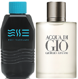 Чоловічі парфуми аналог Acqua di Gio Giorgio Armani 13 man "ESSE fragrance" 100 мл наливні парфуми