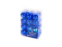 Набір кульок 4см 24шт/наб 8101-4 синій ТМ STENSON