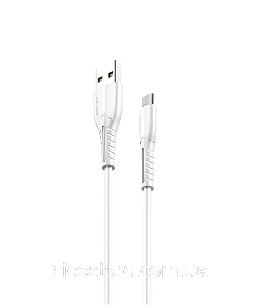 Кабель Usams US-SJ364 U35 lightning Charging Cable 1M White