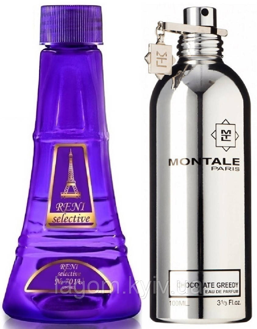Нішеві унісекс парфуми аналог Chocolate Greedy Montale 100 мл Reni Selective 718U unisex наливні парфуми