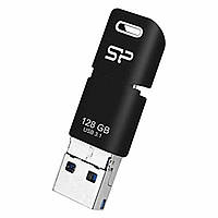 Флеш-накопичувач SiliconPower USB 3.1 Mobile Type-C/Micro USB C50 128Gb Black