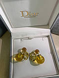 Діор сережки / Dior, фото 3