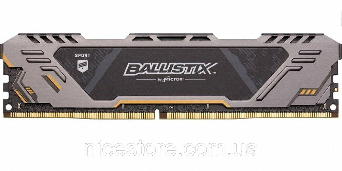 Оперативна пам'ять DDR4 Crucial Ballistix Sport LT 8GB 3200MHz CL16 DIMM
