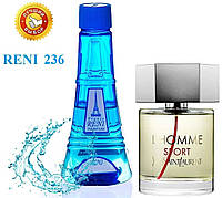 Мужской парфюм аналог Yves Saint Laurent L'Homme Sport 100 мл Reni 236 наливные духи, парфюмированная вода