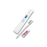 Зубной набор в индивидуальной упаковке ENJEE зубная щетка+зубная паста 3 г Enjee PI, код: 6870487