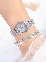 Подарковий жіночий набір наручних кварцевих годин Fashion Diamond + 2 браслети