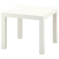 Стильный журнальный столик IKEA LACK 55x55 см белый квадратный кофейный прикроватный стол ИКЕА ЛАКК