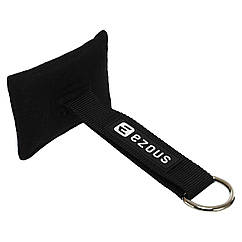 Дверний фіксатор для петель і еспандерів якір Ezous Door Strap G-02 Black