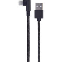 Дата кабель USB 2.0 AM to Type-C 0.2m corner Cablexpert (CC-USB2-AMCML-0.2M) pl