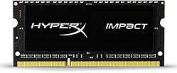 DDR3L Kingston HyperX IMPACT 8GB 1600MHz CL9 SODIMM