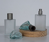 Стеклянный матовый флакон-распылитель для парфюма 110 мл Acqua di Gio атомайзер спрей для духов