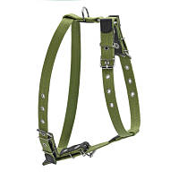 Шлей для собак Collar для маленьких і середніх собак 36-57 см зелений (0635) pl