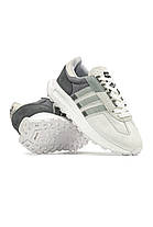 Кросівки Adidas Retropy E5 Grey Beige Green / Адідас Ретропі Е5 Сірі з Бежевим та Зеленим, фото 6
