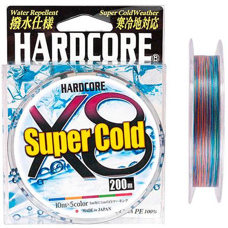 Шнур Duel Super Cold x8 200m #1.5 5Color 13.5kg 0.21mm