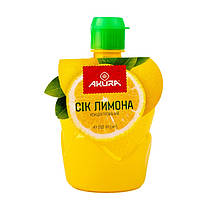 Сок лимона Akura Концентрированный 220 мл SX, код: 7936745