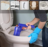 Пневматичний вантуз для унітазу туалету раковини сантехнічний пневмовантуз PIPE DREDGER, фото 9