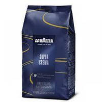 Кава Лаваца зернова Lavazza Super Crema 1 кг в зернах