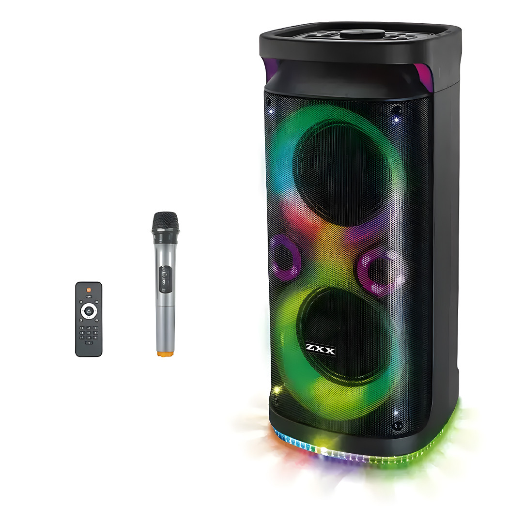 Портативная акустическая система с пультом и микрофоном ZXX-8850 8