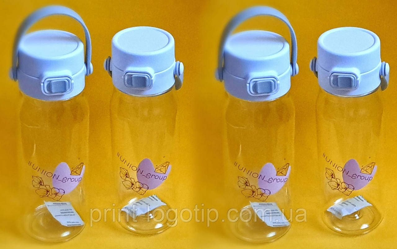 Пляшки з логотипом, друк на пляшках для води, фото 1
