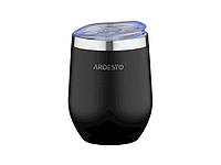Термо-кухоль 350мл Ardesto Compact Mug , нержавіюча сталь, чорний ТМ ARDESTO