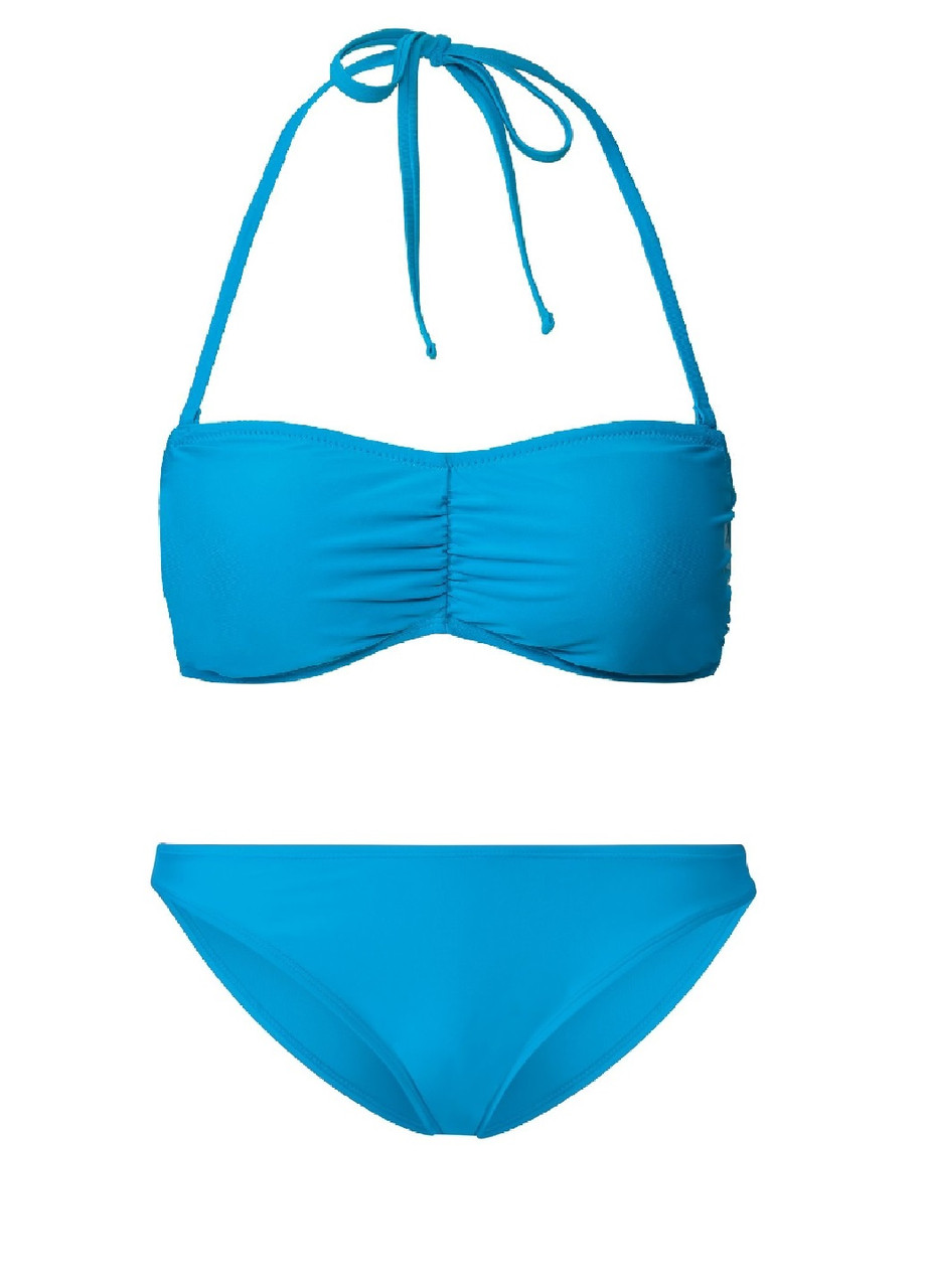 Купальник дівчатам роздільний однотонний