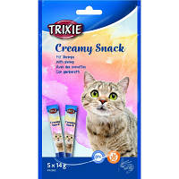Лакомство для котов Trixie Creamy Snacks креветки 5х14 г (4011905426822) pl
