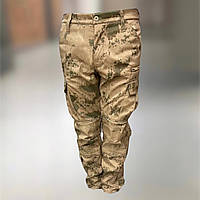 Брюки тактические софтшелл с флисом Combat, размер XL, Жандарм, утепленные брюки для военных
