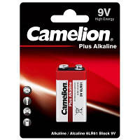 Батарейка Camelion Крона 6LR61 9V Plus Alkaline * 1 (6LR61-BP1) pl