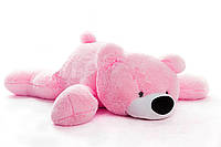 Велика м'яка іграшка ведмідь Умка 180 см рожевий