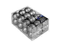 Набір кульок 4см 24шт/наб 8104-4 срібло ТМ STENSON