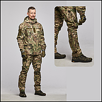 Армейские штаны весенние рип-стоп мультикам, брюки тактические камуфляжные штаны