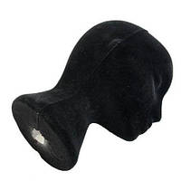 Манекены головы из пенопласта RESTEQ для шапок, парик, очков, рисования Черные 50см SM_RES