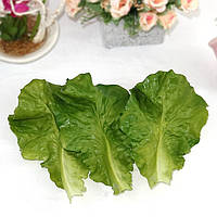 Искусственные листья салата RESTEQ 10шт бутафория муляж овощи имитация зелень SM_RES