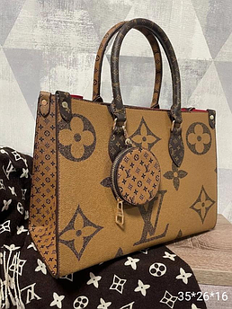 Жіноча сумка Louis Vuitton, двостороння, 35*26*14 см, 930504