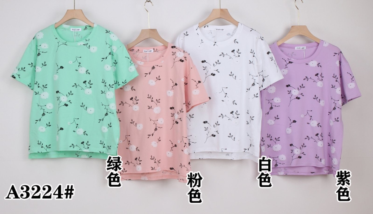 Жіноча футболка бавовна розмір 54 Мікс (від 5 шт.)