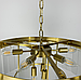 ЛАТУННА ЛЮСТРА KIANDRA ДІАМЕТРОМ 60/80СМ MJ 178 AB, фото 4