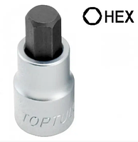 Головка з битою HEX H19 55мм 1/2" BCDA1619 Toptul pl