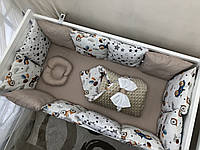 Комплект постільної білизни Baby Comfort Малюк Ретро Авто