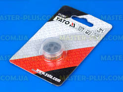 Плашка М4х0,7мм HSS М2 Yato YT-2961 для нарізання правої різьби