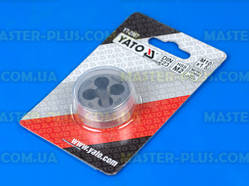 Плашка Yato YT-2967 М10х1,5мм HSS М2 для нарізання різьби, цільна