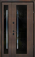 Дверь входная Straj Proof Standard Mottura StarMax Glass *Дуб 23/Дуб 23*, 1220x2050