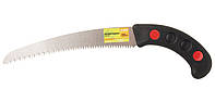Ножовка садовая MASTERTOOL Самурай 250 мм 6TPI каленый зуб 3-D заточка (14-6013) TO, код: 8215955