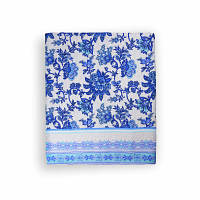 Скатертина Home Line ріжок блакитний, 150х150 см (128383) pl