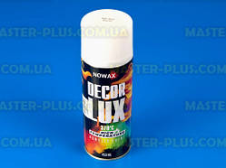 NOWAX Decor Lux високо температурна акрилова фарба білий глянець 450мл для автомобілів та декору